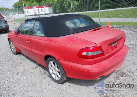 2001 Volvo C70 Ht from USA, damaged, VIN YV1NC53D41J021044